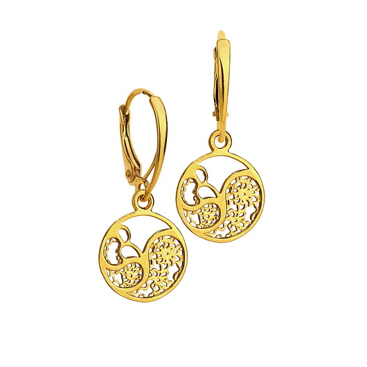 Kolczyki- srebro 925 pozłacane KZ4b Coccola JEWELLERY