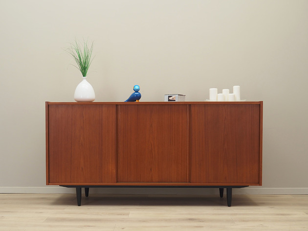 komody i szafki Sideboard tekowy, duński design, lata 70, produkcja: Dania