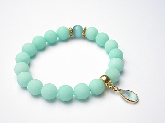 Powder blue-bransoletka KiKa pracownia