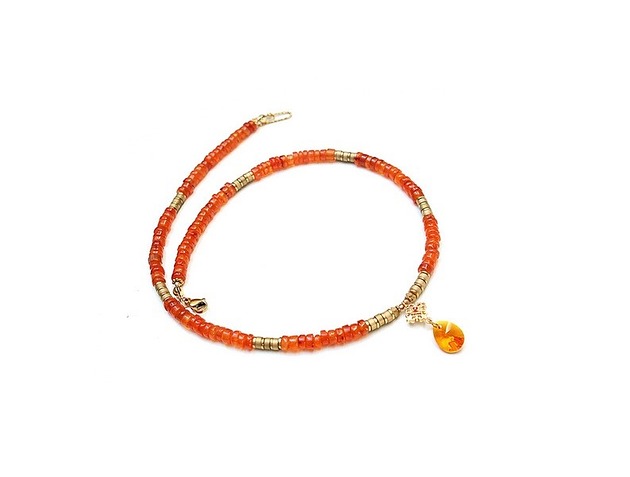 chokery Karneol /choker/ vol. 2 naszyjnik - Szlachetna kolekcja