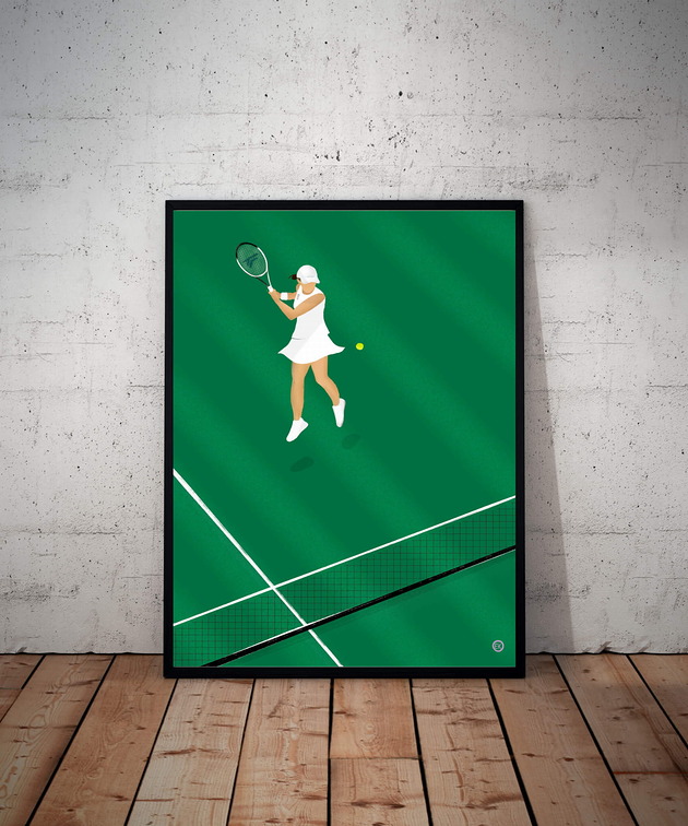 plakaty Plakat Tennis IV  Queen of grass