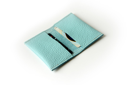 Etui ,wizytownik Baby Blue Pansy
