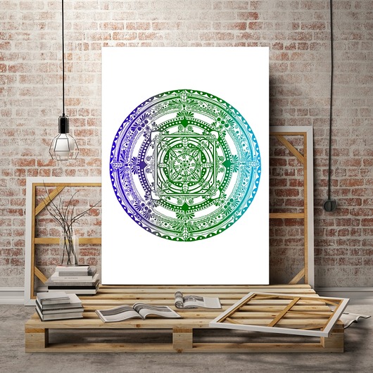Mandala 50x70cm Malgorzata Domanska