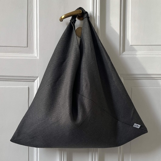 torby na ramię Lniana torba ORIGAMI GRAY