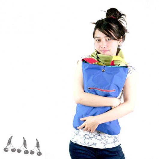 ::: BLUE RECESS SHOPPING bag  ::: uniqo