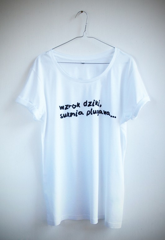 Dziki Supermiękki T-shirt z Bambusa mmhm