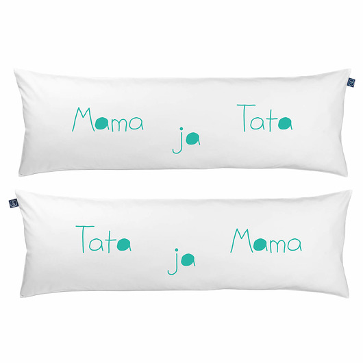Poduszka dla rodziny "Mama Tata ja" Mr Mrs Sleep