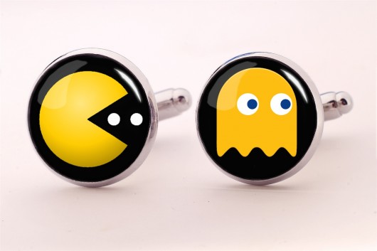 Spinki do mankietów Pac Man EGGinEGG