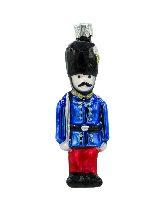 ozdoby choinkowe Bombka choinkowa: Królewski strażnik: niebieski