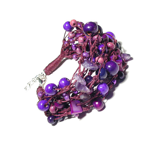 bransoletki - inne Plum - bransoleta