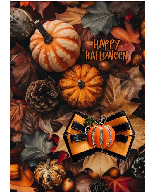 broszki Brosza z niesamowitą Dynią Halloween New