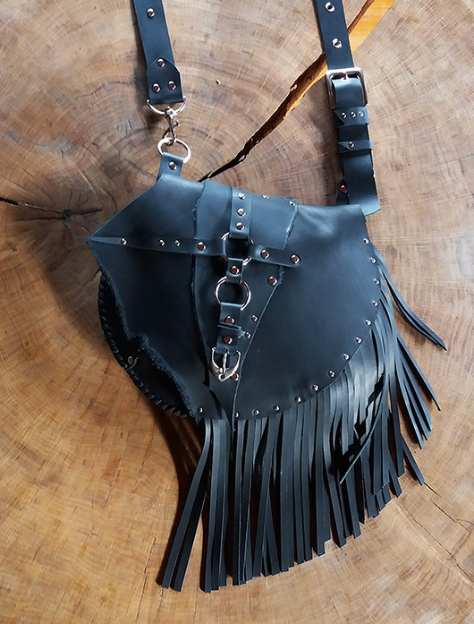 torby na ramię torba skórzana, gothic, steampunk