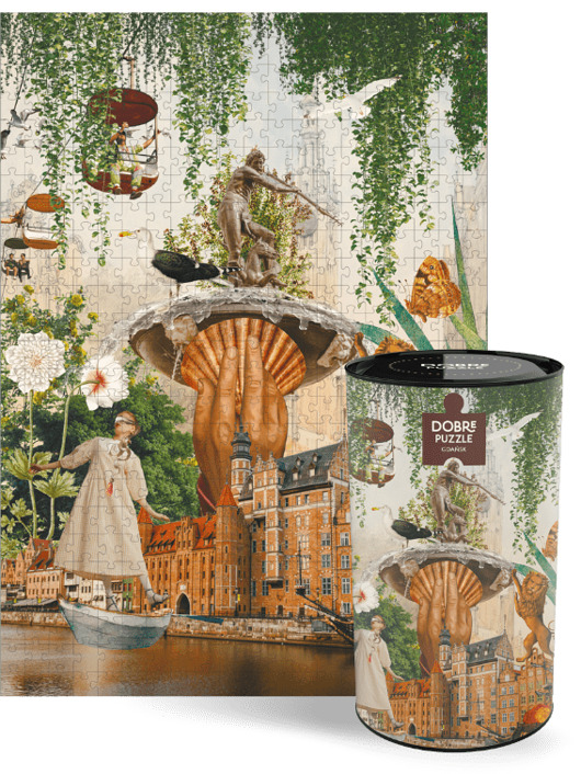 puzzle dla dzieci Gdańsk Puzzle 1000 Elementów