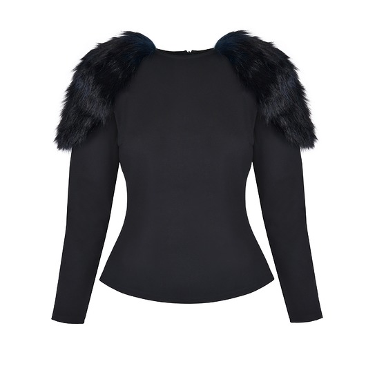 Bluzka Seraffina black Cool Me