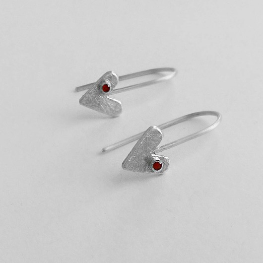 kolczyki srebrne Kolczyki srebrne SERDUSZKO