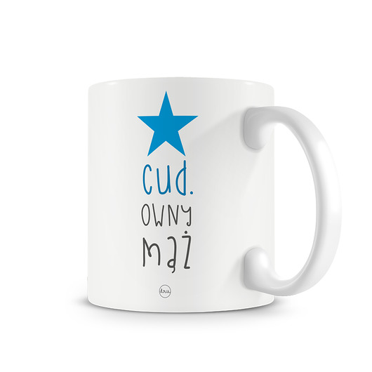 kubek. CUD.owny mąż Love Life and Forest