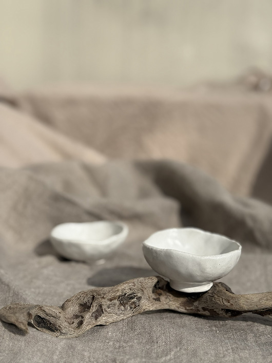 miski i misy Małe ceramiczne miseczki ręcznie lepione