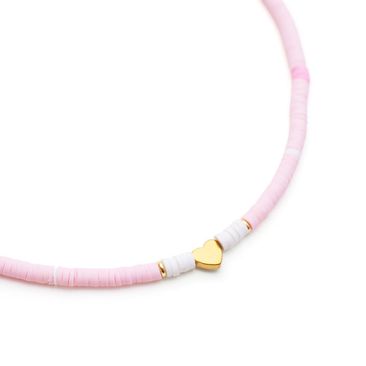 naszyjniki - inne Naszyjnik Summer Crush - neonowy