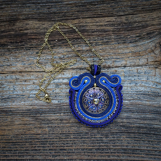 wisiory Simone- wisior soutache