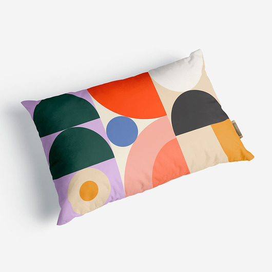poduszki z grafiką Poduszka dekoracyjna -  Bauhaus - 40x60 cm