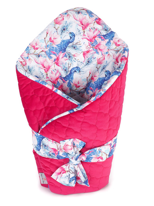 Rożek Becik Niemowlęcy - Pawie w Magnoliach Baby Love Decor
