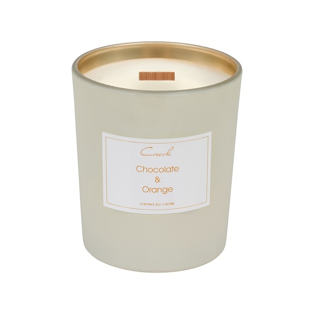 świeczniki i świece Ekologiczna naturalna świeca sojowa naturalna 330 gram (wybierz zapach)