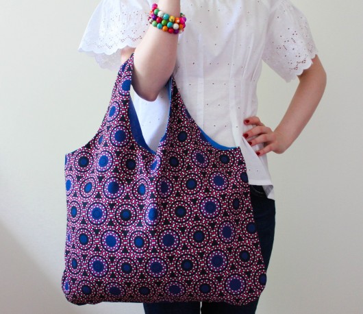 Eko torba na zakupy KALEIDOSCOPE BL longredthread