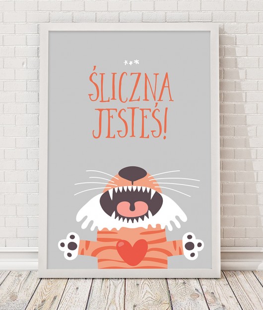 Obrazek A3 - Śliczna jesteś Desihome