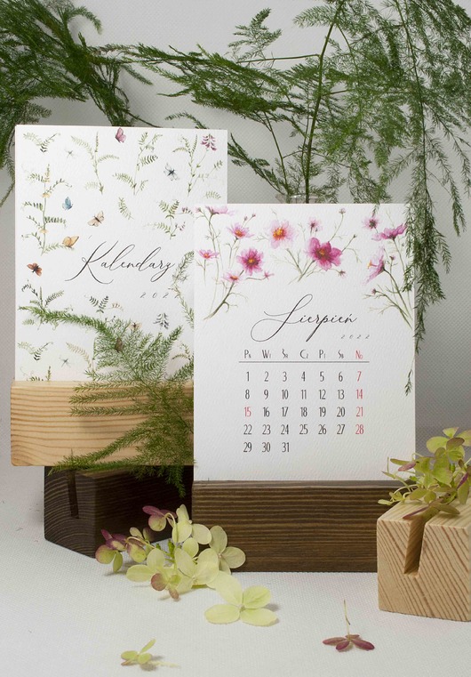 kalendarze i plannery Kalendarz 2022 na biurko