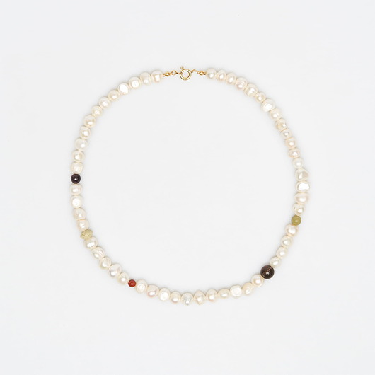 korale Naszyjnik z pereł PEARL FALL