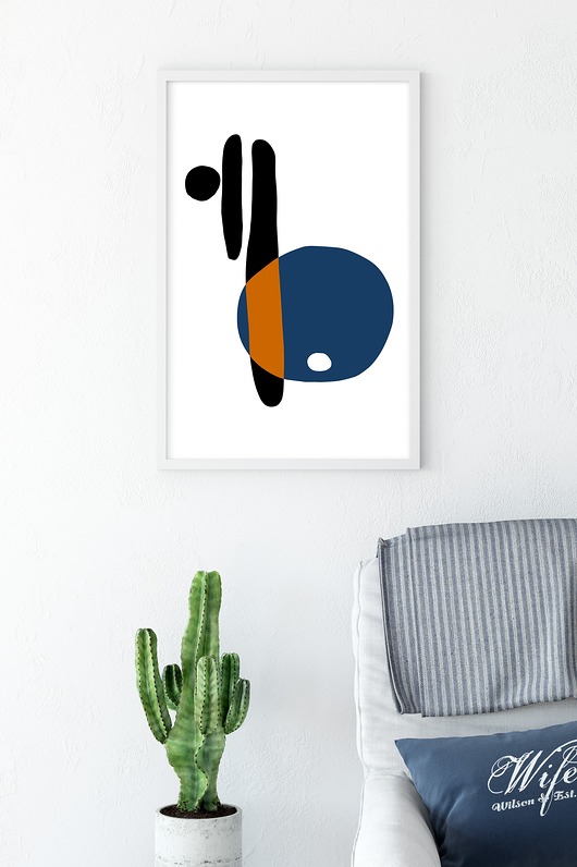 PROMOCJA Plakat Abstract Minimal no. 2,50x70 cm myscandi
