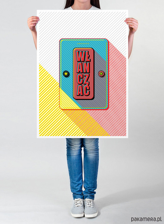 Plakat Włanczać WISIMITU