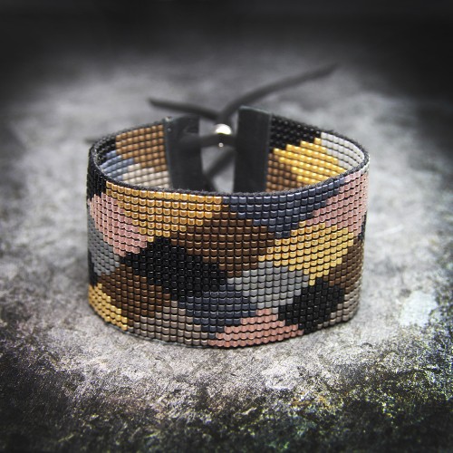 Bajan - Bransoletka etniczna - beading Djenka