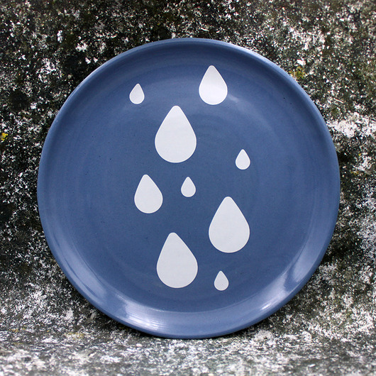 talerze, miski Talerz DROPLETS 29cm