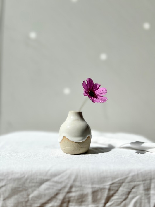 wazony Ceramiczny wazonik II - biel