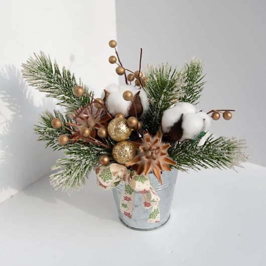 dekoracje świąteczne Dekoracja świąteczna stroik bożonarodzeniowy