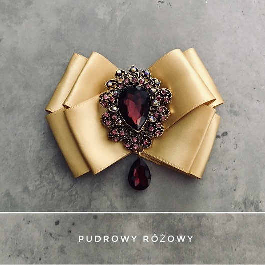 broszki Brosza  2021 Musztardowa