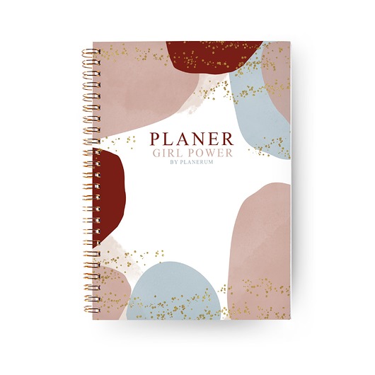 kalendarze i plannery Planer Dzienny Niedatowany A5 Girl Power