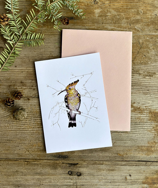 kartki okolicznościowe - wydruki Dudek- Kartka- Grafika- Ilustracja- Ptaki