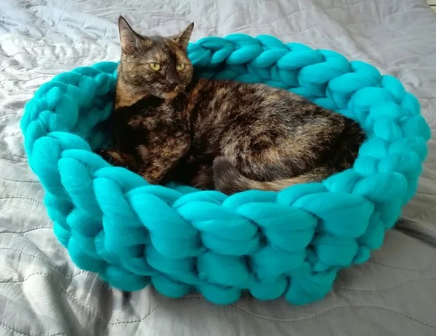 legowiska dla psów i kotów Legowisko dla kota, łóżko dla kota, meble dla kota, kocyk dla kota