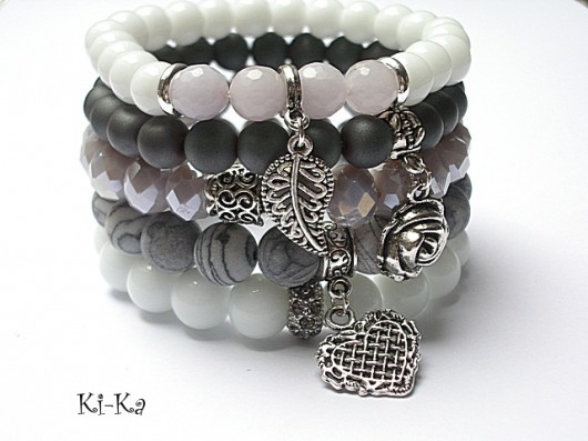 Grey and white   /07-2014/ - set KiKa pracownia