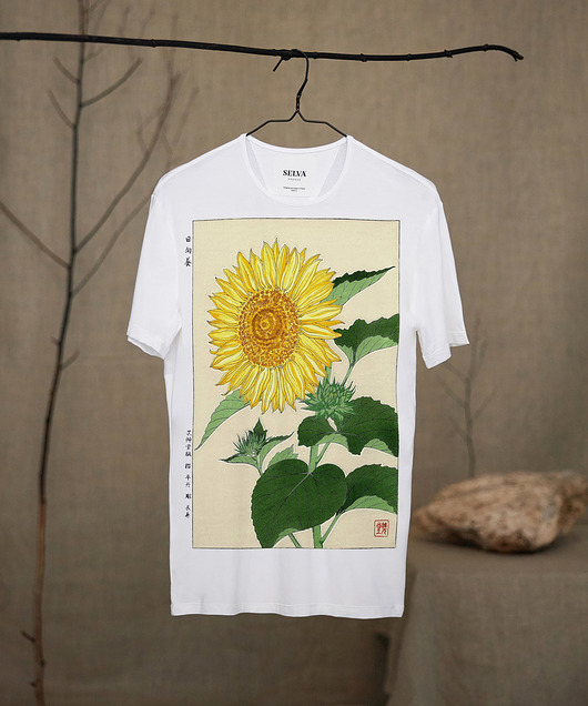 t-shirty męskie Kawarazaki Shodo white T-shirt Man