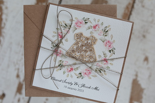 kartki, zaproszenia na chrzest Kartka na chrzest i roczek jednocześnie z personalizacją