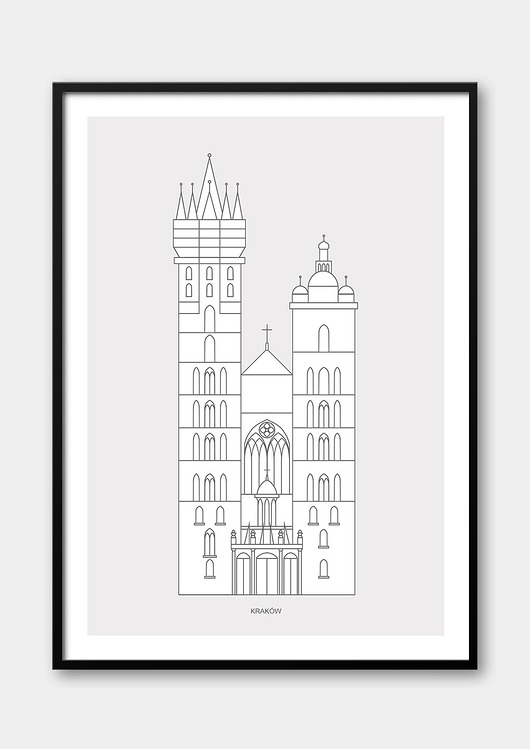 plakaty Plakat Kraków