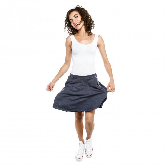 Bella Navy Blue Skirt Love In A Mist