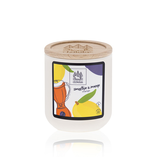 Świeca rzepakowa 90 ml - Smoothie z mango Dzikilas