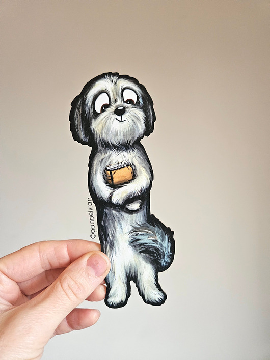 zakładki do książek Zakładka do ksiązki Shih tzu Tadzio*