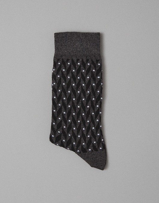 skarpetki męskie Skarpety męskie diamond szary 40-43