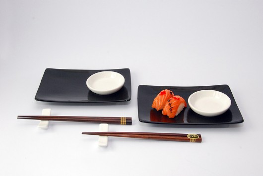 zestaw do sushi black & white I KIMMIDOLL POLAND