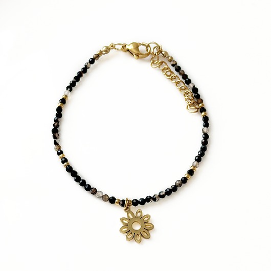 bransoletki z kamieni naturalnych Bransoletka turmalin, kamienie naturalne